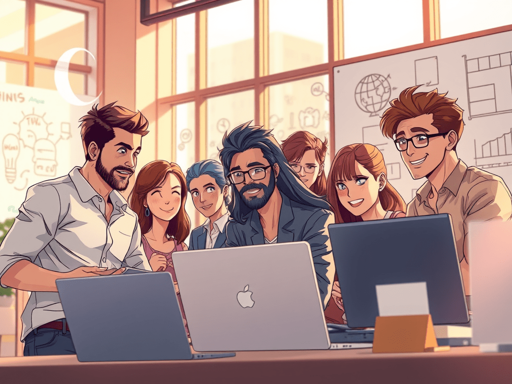 Interconnected startup ecosystem showing founders, investors, talent networks, and infrastructure — resilience beyond capital