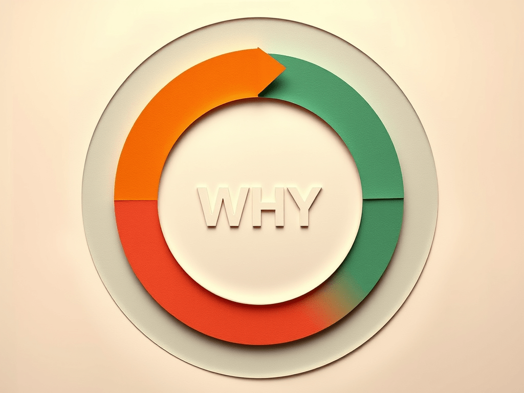 concept of "The Golden Circle" as described in Simon Sinek's "Start With Why."