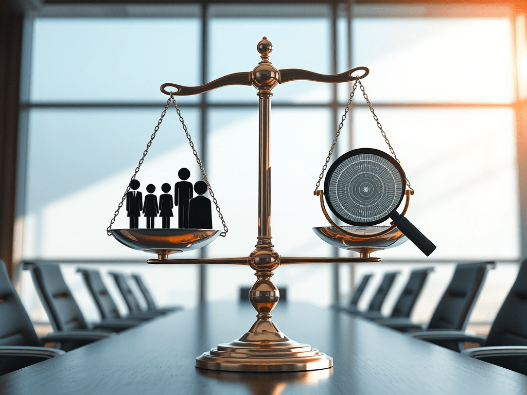 Responsible AI governance implementation roadmap illustrating the four stages — ethics review, fairness testing, transparency documentation, and accountability mechanisms — as a connected enterprise framework