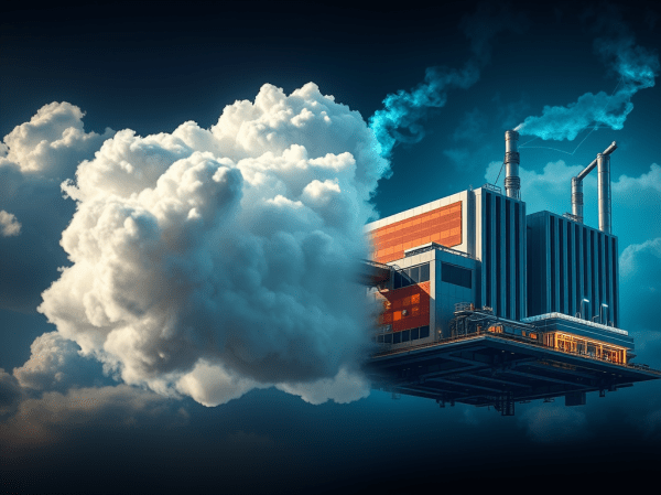 evolution of cloud technology, contrasting traditional clouds with industry-focused platforms